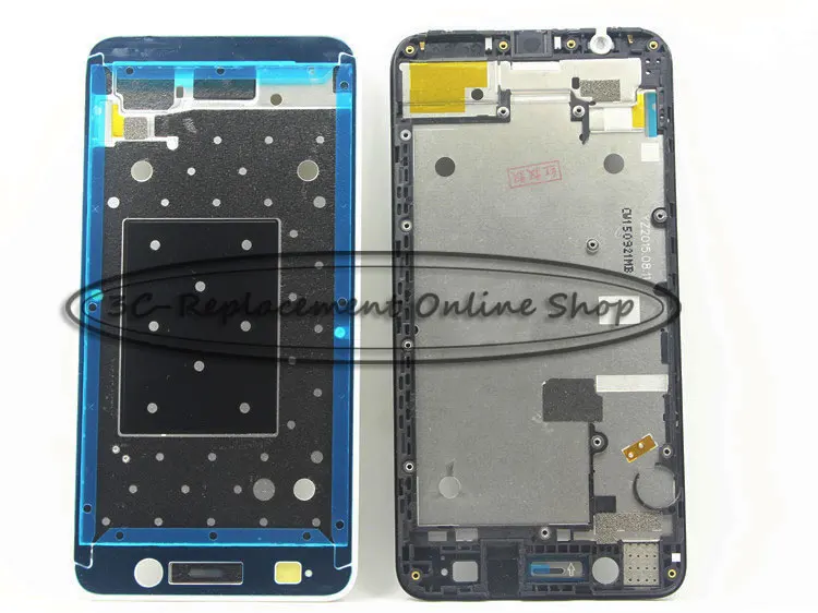 Новый черный/белый/золотистый для Huawei Honor 4A Y6 передний корпус шасси пластина ЖК