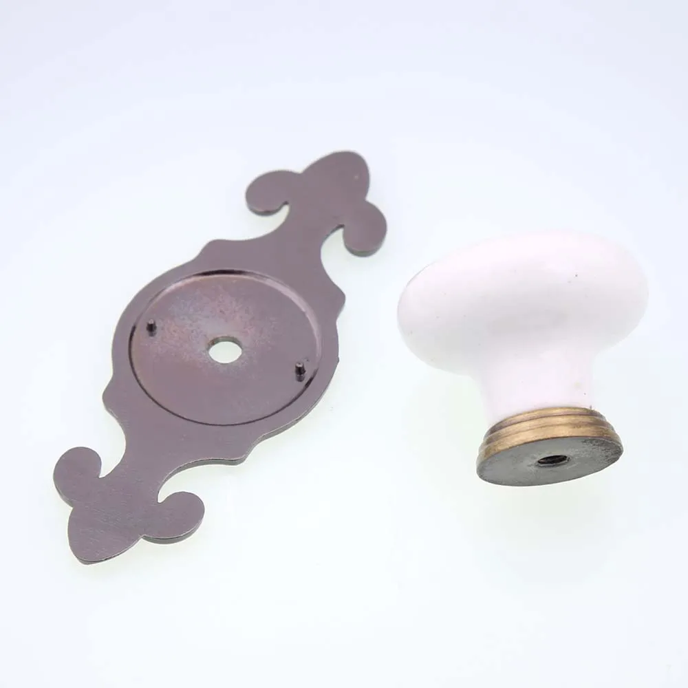 Бронзовая ручка 74 мм с задней панелью дверные ручки для кухонного шкафа из