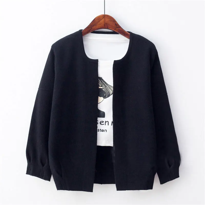 Женский трикотажный кардиган с длинным рукавом 6 цветов|short cardigan|cardigan womensweater cardigan