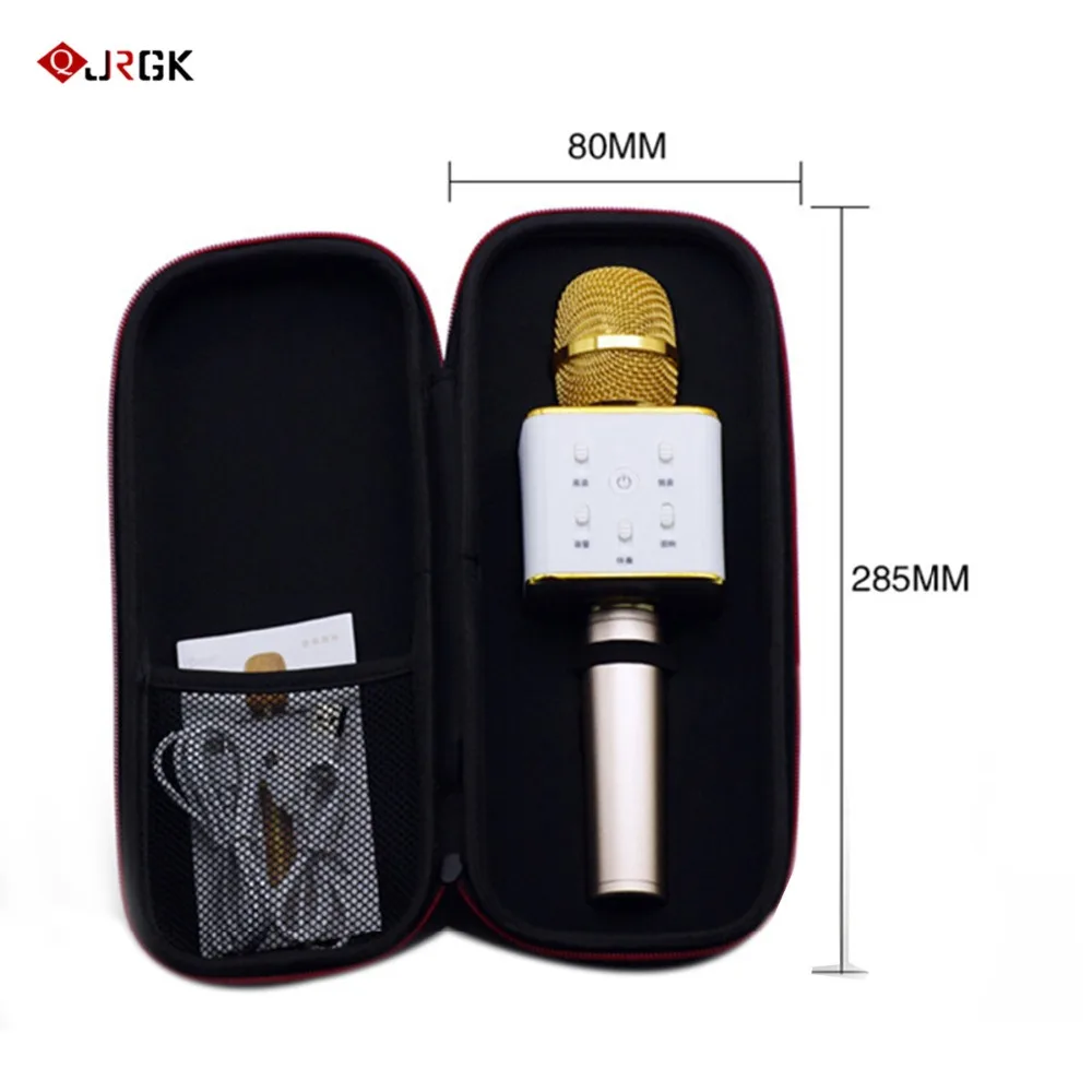 JRGK бренд Q7 Bluetooth для Iphone Android караоке микрофон беспроводной Профессиональный