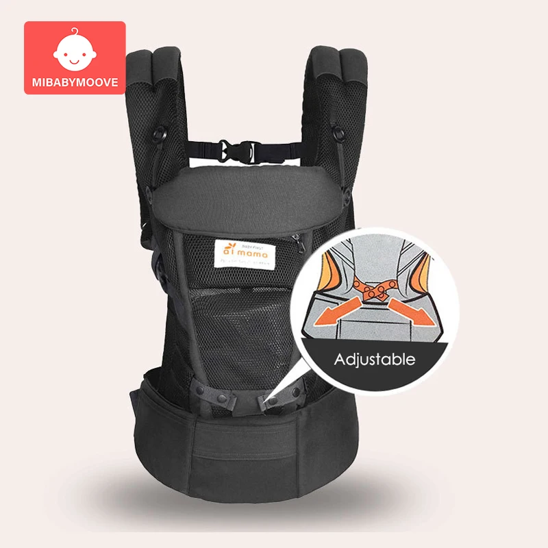 0-48 эргономичный Детский рюкзак-переноска для младенцев Детские Hipseat Перевозчик фронтальная эргономичное детское кенгуру Обёрточная бумага слинг для малышей для путешествий