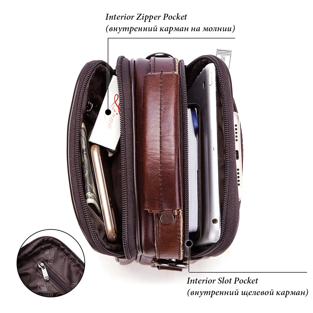 FUZHINIAO натуральная кожа сумка Для мужчин плечо клатч мужской Crossbody сумка TA Слинг Сумка дорожная для небольшой слинг Ipad