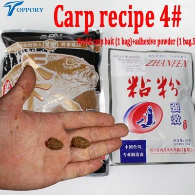 Carp recipe 4 Toppory Herabuna приманка для ловли карпа рецепт 4# Улитка Fishy Favor тесто приманка с клейкой порошковой приманкой добавка для ловли карпа Аттрактант - Цвет: Carp recipe 4