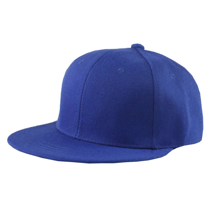10 шт./компл. по макету клиента, бренд Snapback, шапки пустой в стиле «хип-хоп» Шапки по индивидуальному заказу чистая Бейсбол шапки печать логотипа заказчика детская Шапки LKP02 - Цвет: blue
