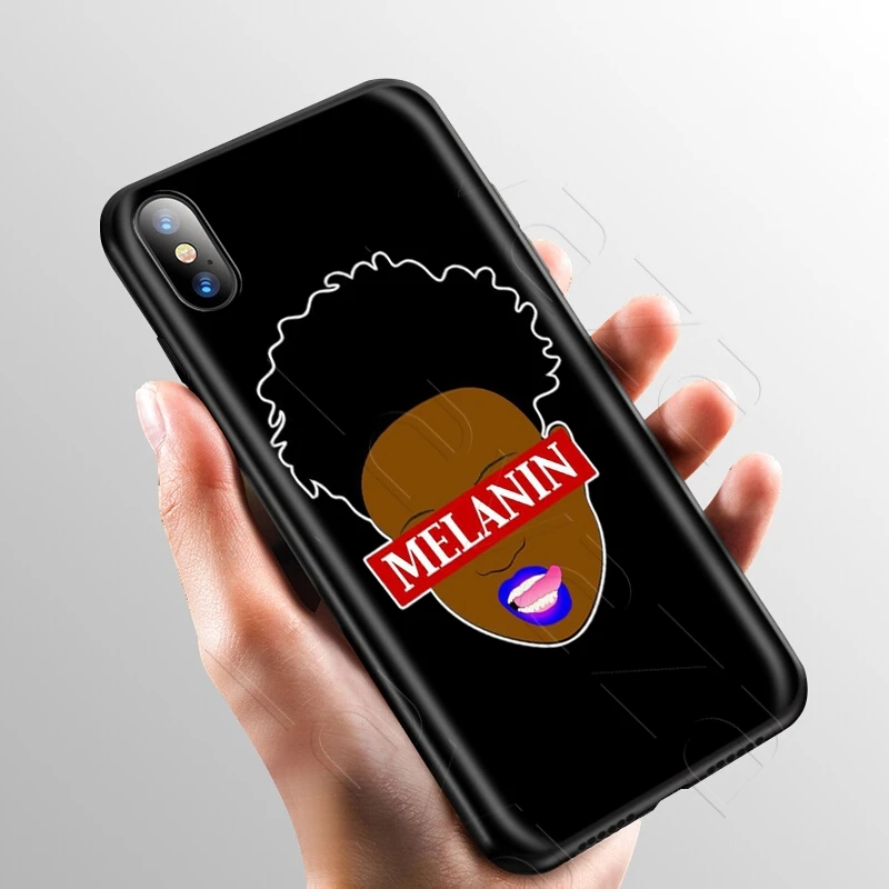4 Lavaza Африканский Melanin Poppin черный чехол для девушек для iPhone 11 Pro XS Max XR X 8 7 6 6S Plus 5 5S se - Цвет: 4