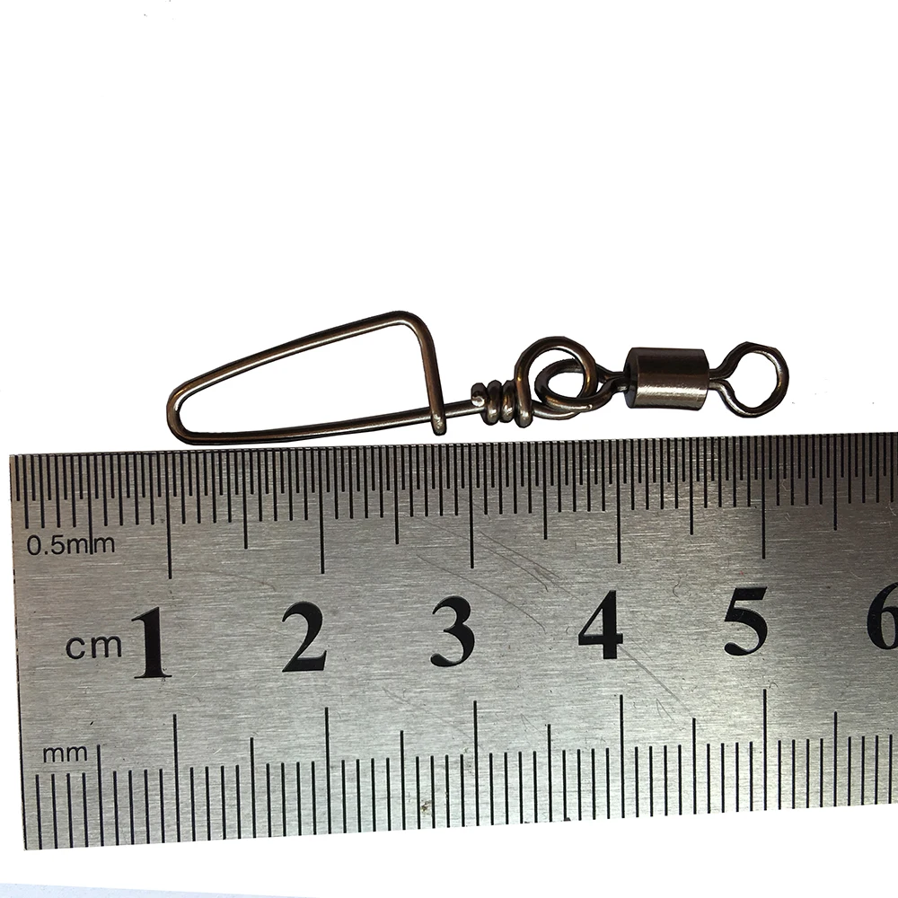 25 шт. Карповые Вертлюги Из Нержавеющей Стали замковое соединение рыболовный