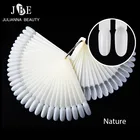 Палитра для ногтей в форме веера, 50 шт.