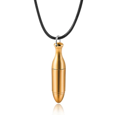 Gold2 MUB-Fashion Mini 1 мл алюминиевые духи бутылка ожерелье с пулей с цепочкой кулон для дам многоразовые ролл-на бутылки подарки - Цвет: Gold2