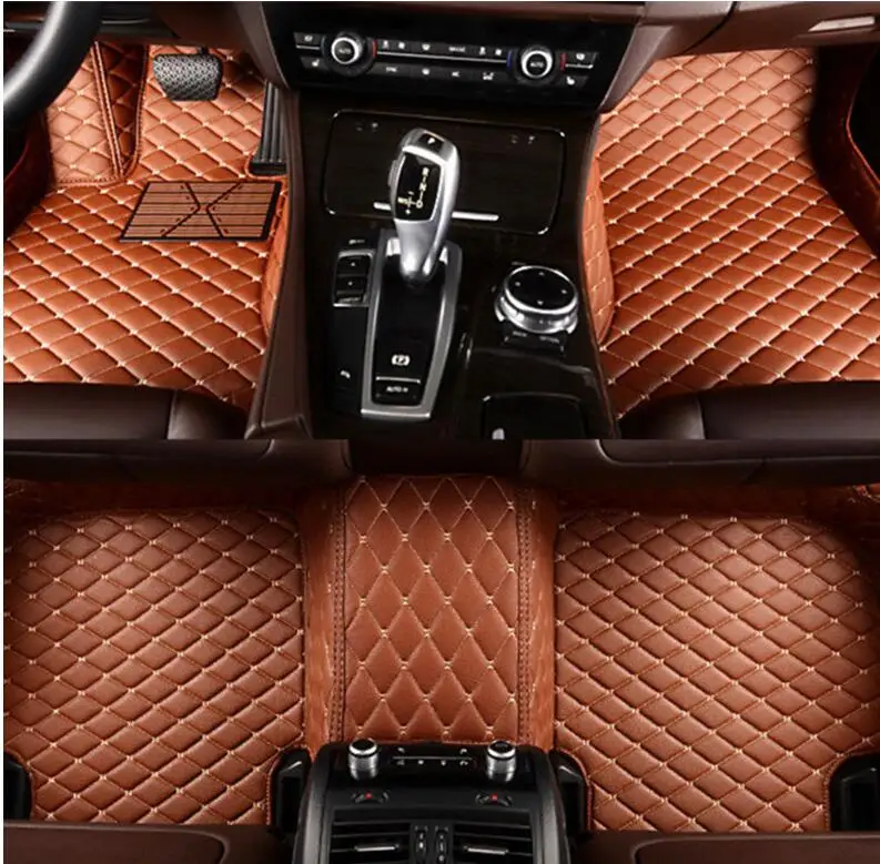 3D Роскошные Слякоть Коврики для Ног Площадку Коврик Для Jeep Wrangler JK 2007 2016 2 ДВЕРИ/4