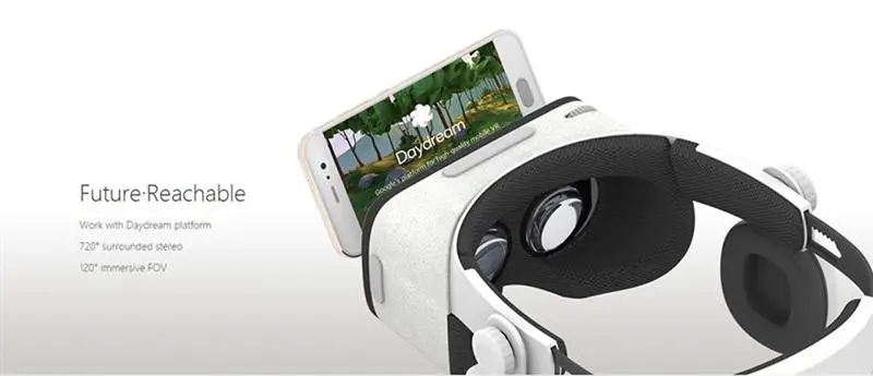 LEORY 3D VR очки Виртуальная реальность RC гарнитура картон VR с пультом дистанционного управления для iOS для Android Daydream смартфон