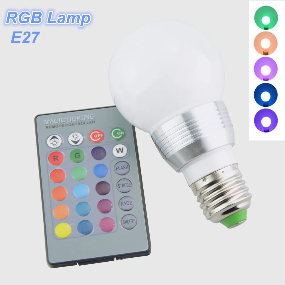 Светодиодный ночсветильник E27 16 цветов 5 Вт 110 220 В|light led table|led light diffuserlight fashion |