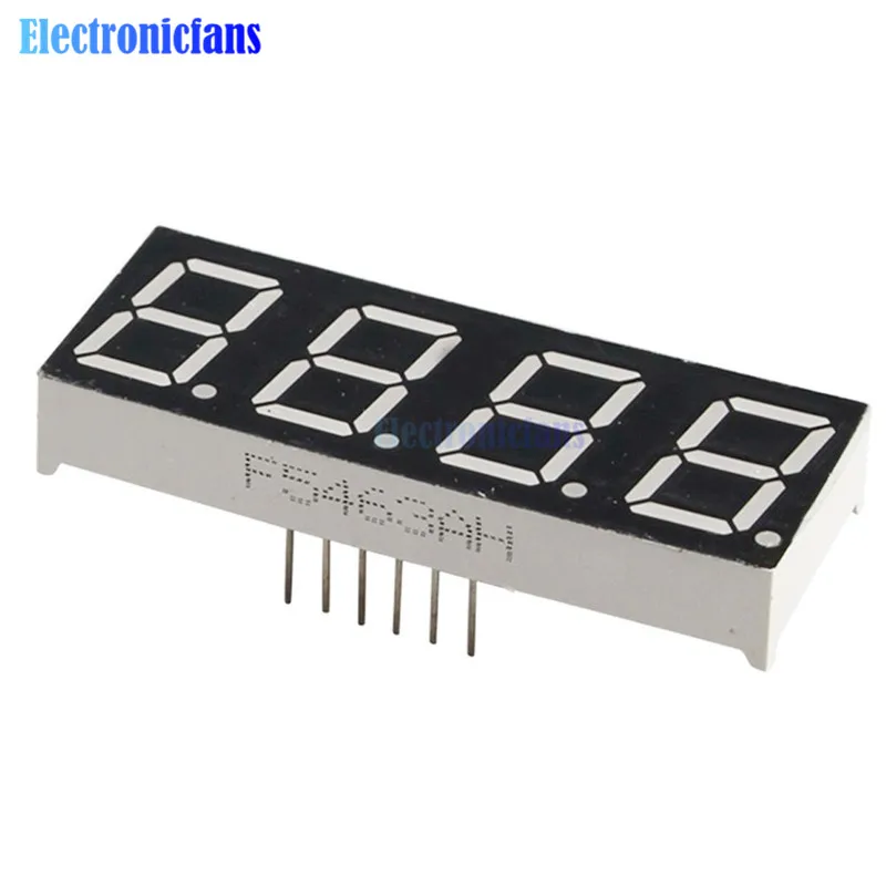 0.56inch LED display 7 Segment 1 Bit/2 Bit/3 Bit/4 Bit Digit Tube Red Common Cathode / Anode Digital 0.56 inch led 7segment