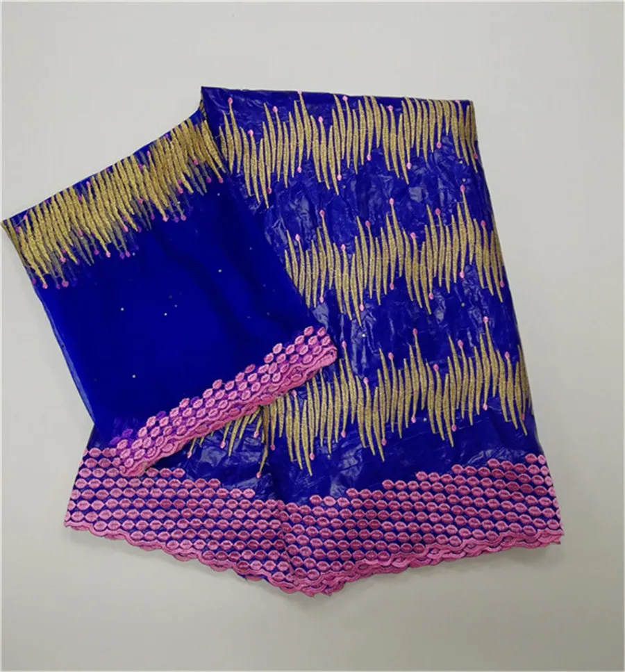 African bazin riche brocade lace fabric latest cotton 2019 nouveau jacquard 5+2yards/lot | Дом и сад