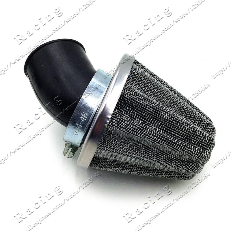 Мотоциклетный воздушный фильтр 35 мм зажим для очистки поворот на 45 градусов