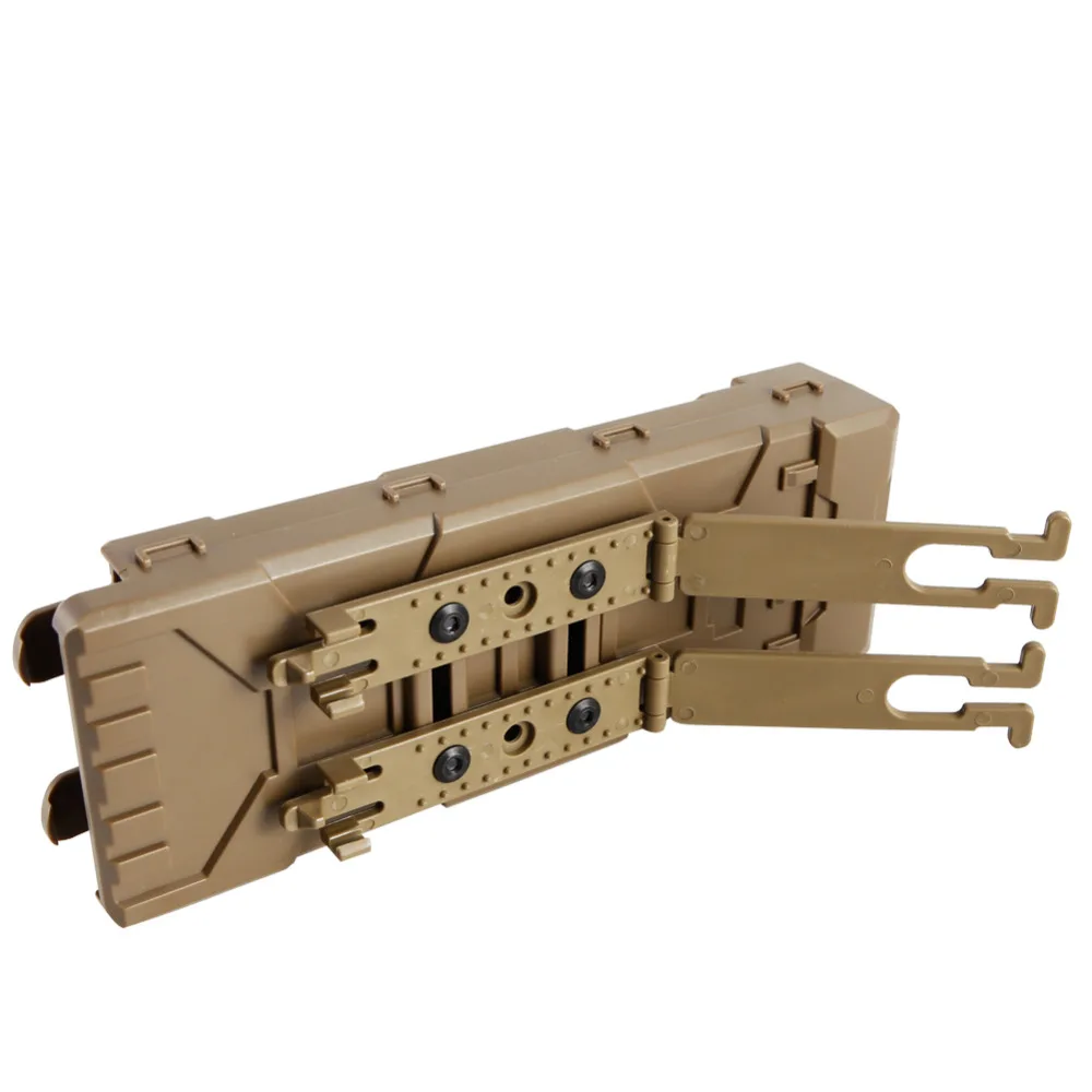 Патроны сумка Quick Release 10 патронов Тактический Подсумок Molle Mag Box для мяча страйкбола пейнтбола армейской боевой CS игры