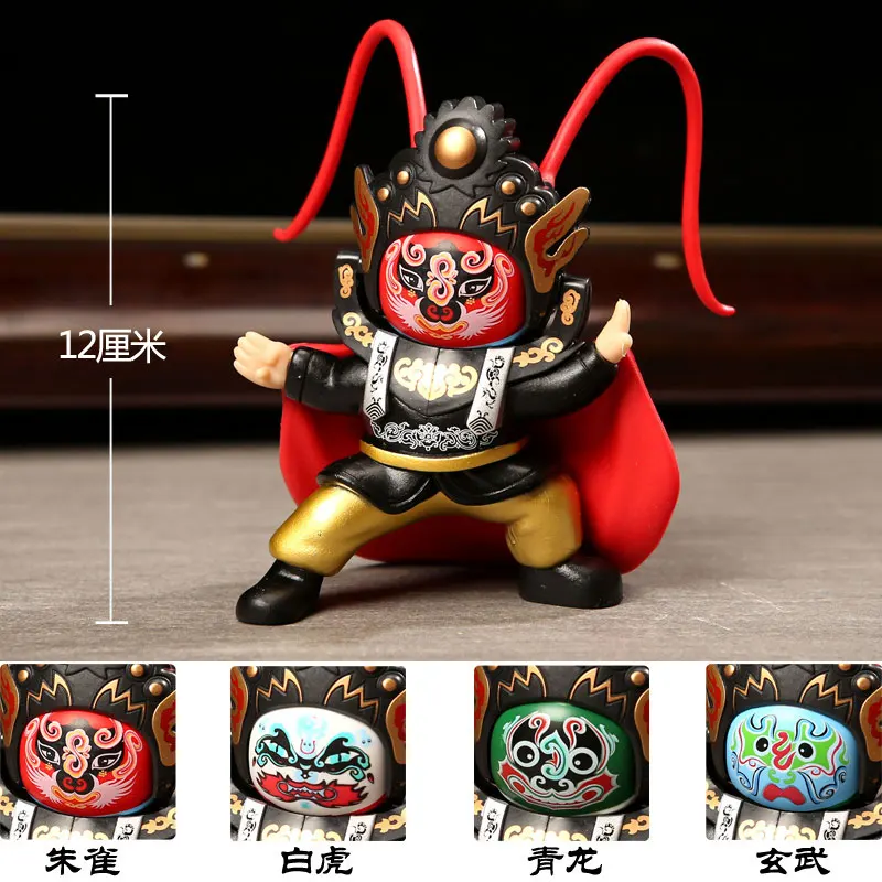 Китайская характерная кукла для смены лица Sichuan Opera doll Chengdu сувенирная маска