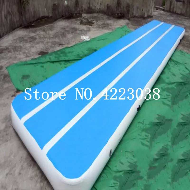 Pаспродажа Бесплатная доставка; Новинка; 10x1x0,2 м надувной воздушный трек воздуха пола циновки гимнастики надувные Тре Тренировочный Коврик для кувырка...