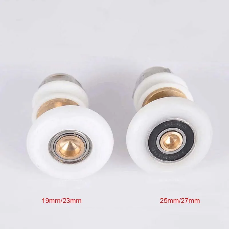 Бесплатная доставка 1 шт. латунные ролики для душевой кабины с одним эксцентриком