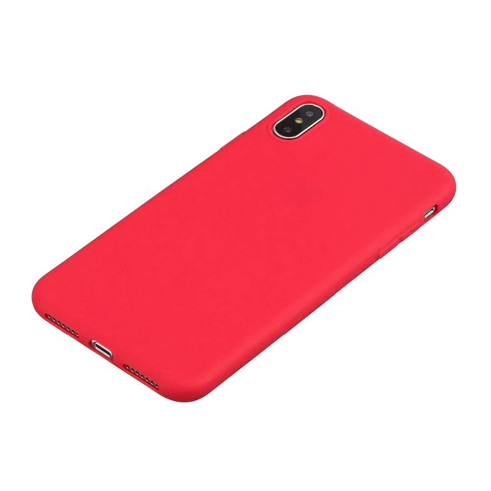 Карамельный цвет чехол для coque iPhone X XS XR/iPhone Max крышка Capinha Etui| |