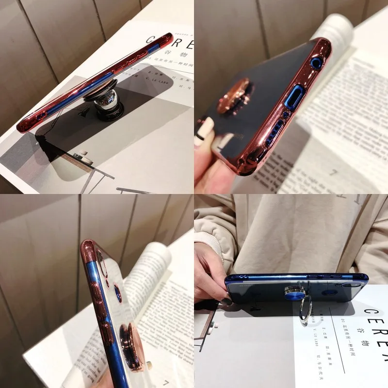Чехол для Huawei p30 lite p20pro p10lite чехол с магнитным металлическим кольцом y9 2019 mate10 mate20 p20