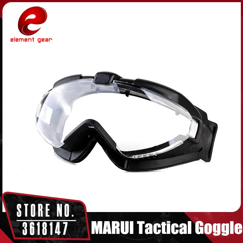 Элемент Тактические Военные очки Marui Анти-туман Сопротивление УФ-Защита ПК линзы