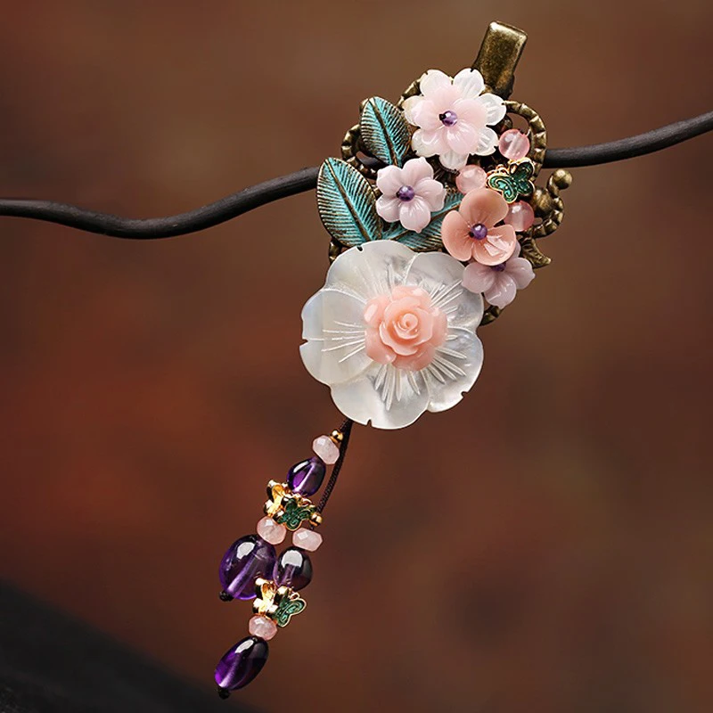 Металлическая заколка для волос ручной работы Винтажная модные аксессуары