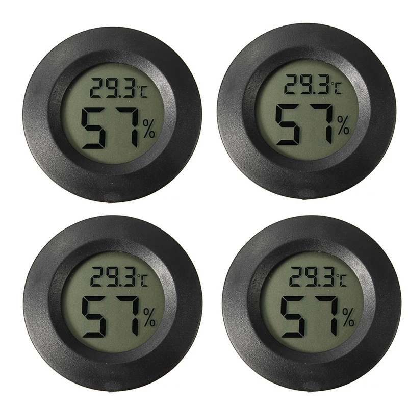 Цифровой ЖК термометр измеритель температуры и влажности тестер морозильника