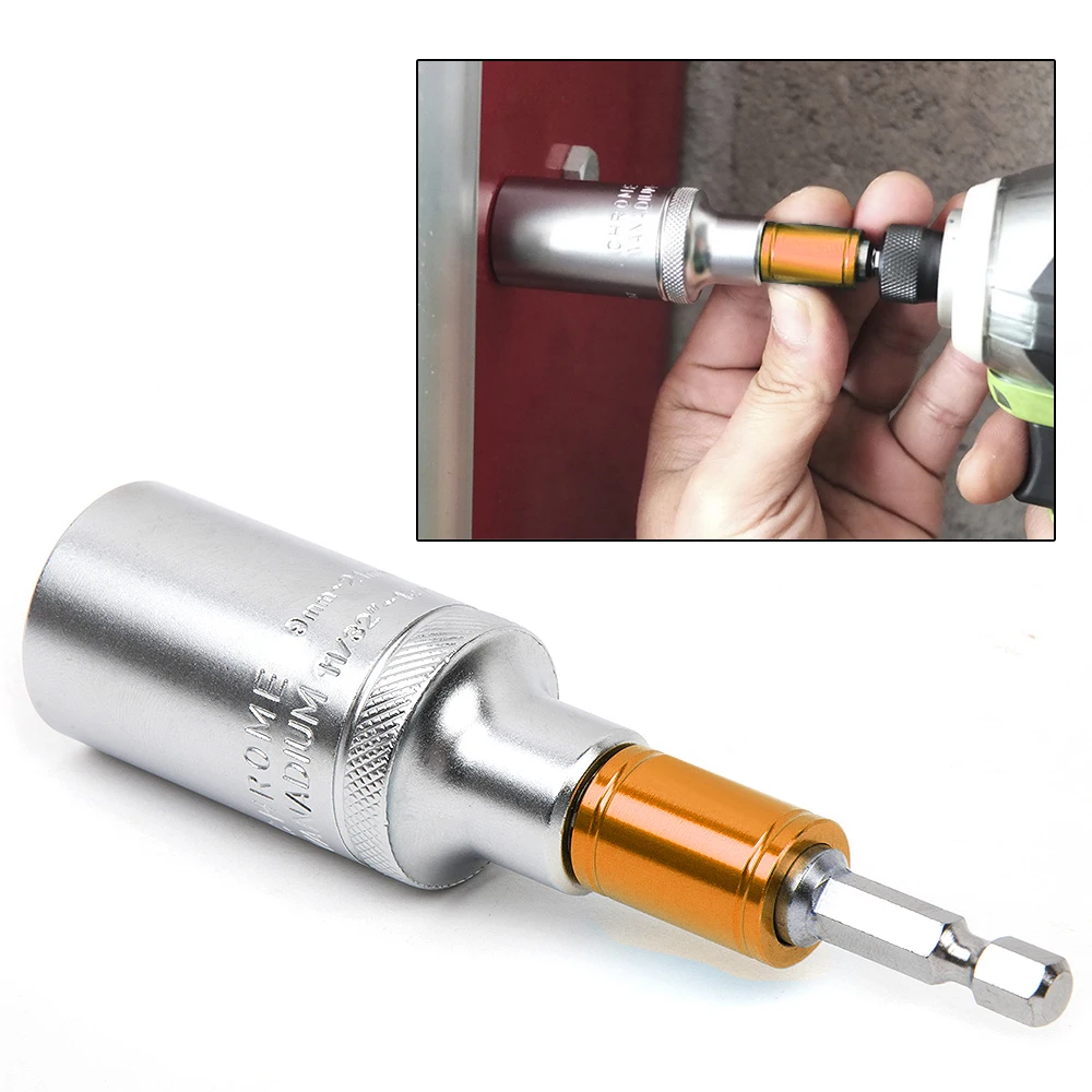 

9mm-21mm 11/31in-13/16in Universal Wrench Multi Function Ratchet Universal Socket Power Drill Adapter Car Hand Tools Repair Kit