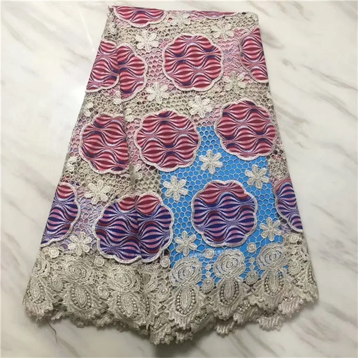 Высококлассная кружевная ткань 2018 Анкара восковая африканская новые восковой