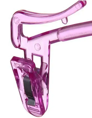 

50 pcs Plastic Clip Underwear Violet Black Transparent Bra frame holder rack Underpants hanger shop store holder rack Coat Racks