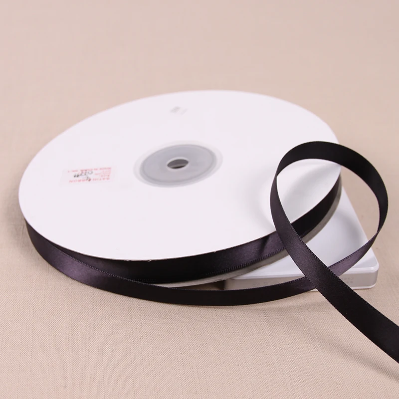 Description Picture 6 of itemBlack Color 91meters/roll silk satin Ribbon for Wedding Party Decoration Christmas Apparel Sewing Fabric & DIY Gift Wrapping