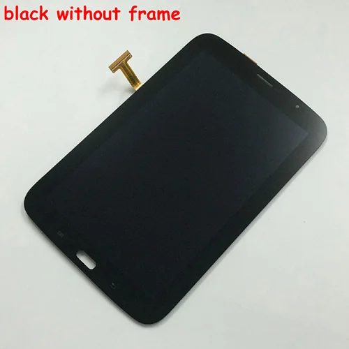 black without frame Для samsung Note N5100 ЖК-дисплей кодирующий преобразователь сенсорного экрана в сборе с рамкой для samsung Galaxy GT-N5100 3g - Цвет: black without frame
