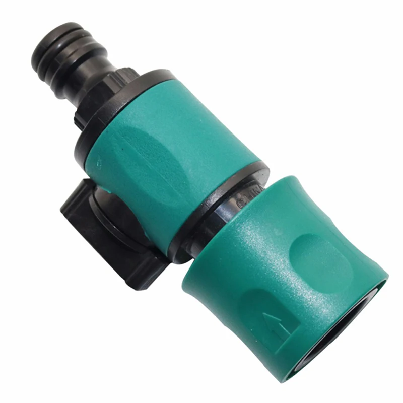 Promotion! Plastic Valve with Quick Connector Agriculture Garden Watering Prolong Hose Irrigation Pipe Fittings Adapter S |