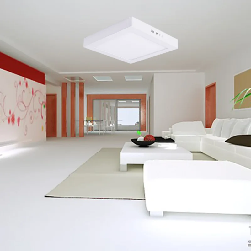 12 Вт площади светодиодный Панель свет поверхностного монтажа kitchecn потолочный