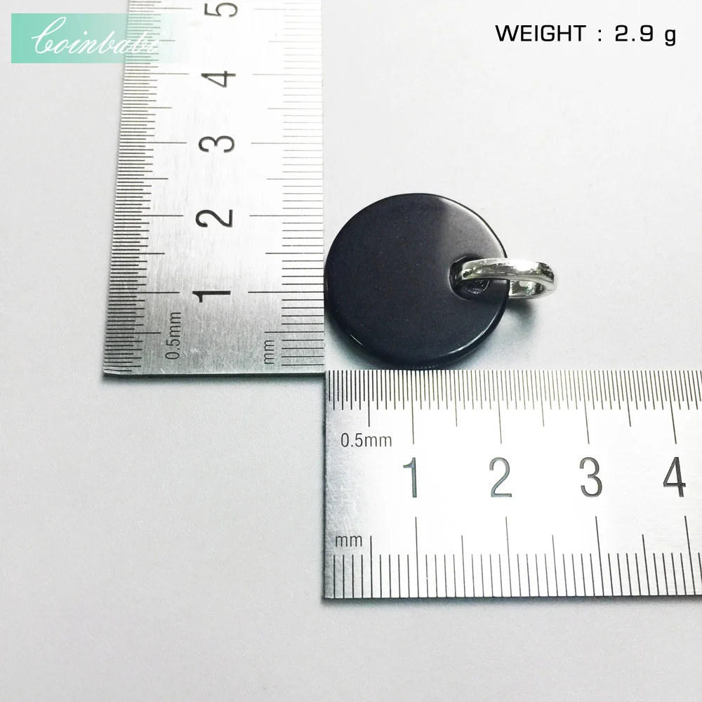 Женская цепочка для ключей из серебра 925 пробы с круглым ониксом|pendant for key|chain