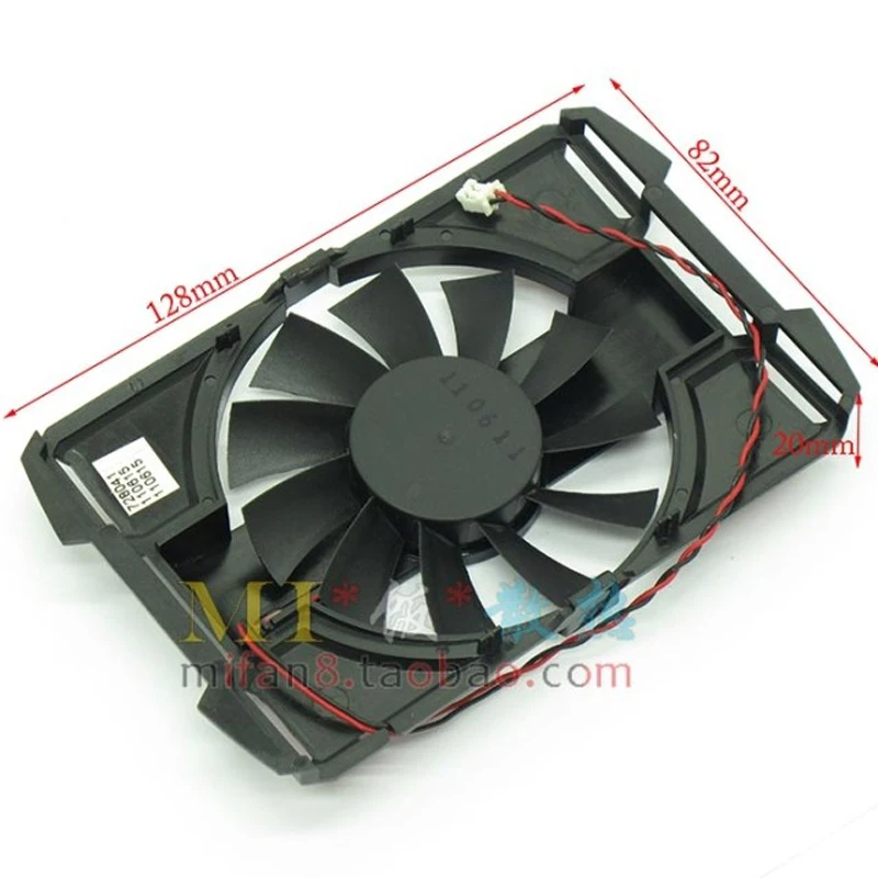 GT 220 440 GPU VGA вентилятор охлаждения для ASUS EN GT220/DI/TC512MD3 GT240/DI/512MD5/A GT430/DI/TC1GD3 GT440 Vedio