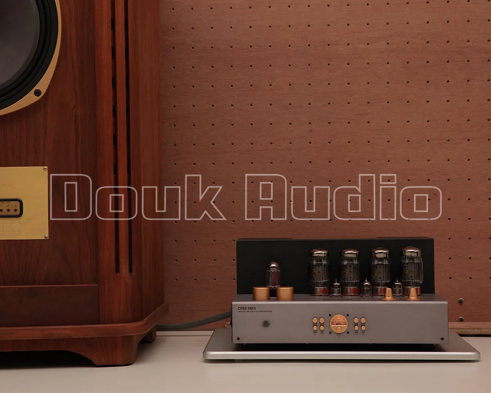 Douk аудио Hi-end GOLD LION KT88 вакуумный нажимной трубчатый усилитель стерео Встроенный