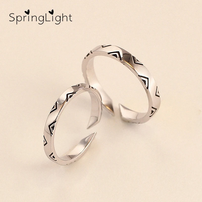 Оригинальные Серебряные Ювелирные изделия SpringLight винтажное индийское