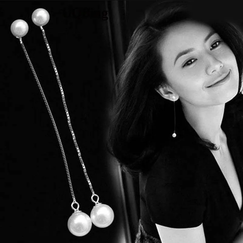 Женские серьги гвоздики из серебра 925 пробы с жемчугом|earrings fish|jewelry ringearings fashion |