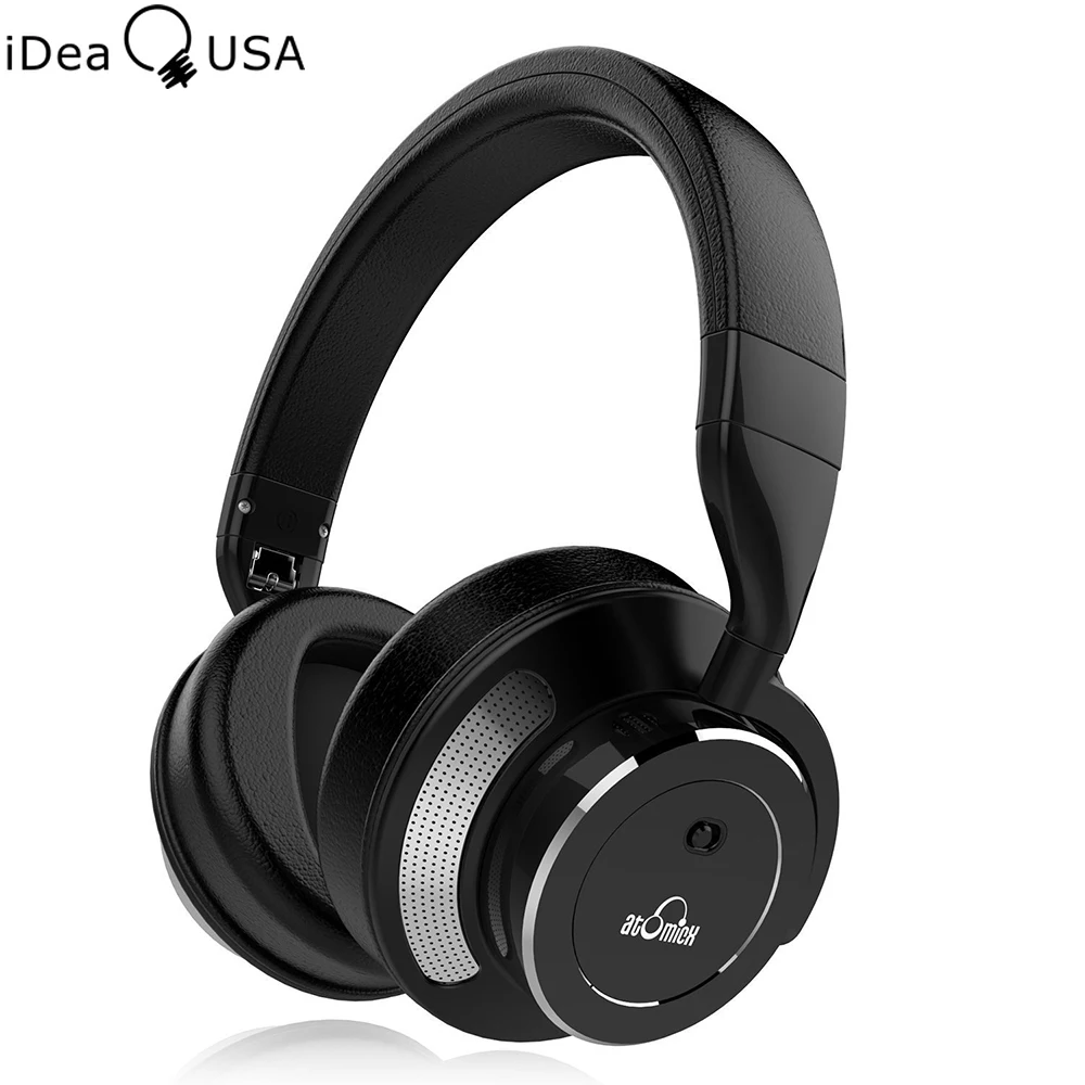 Ideausa V200 Active Шум снижение складной Беспроводной Наушники Накладные наушники Hi Fi