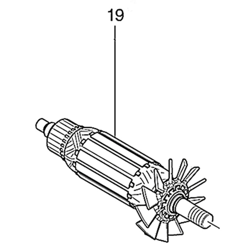 

ARMATURE 220V Rotor 510207-5 For Makita M1901B MT191