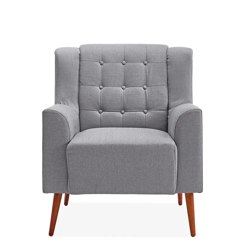Современный льняной ткани ванна кресло гостиная диван Прямая поставка|living room|sofa