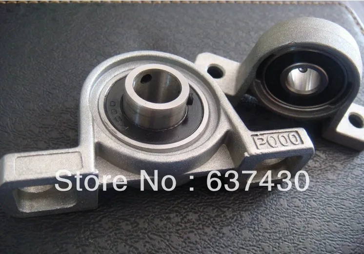

10pcs KP000 2 Bolt Pillow Block with 10mm Bore Grub Screw Insert
