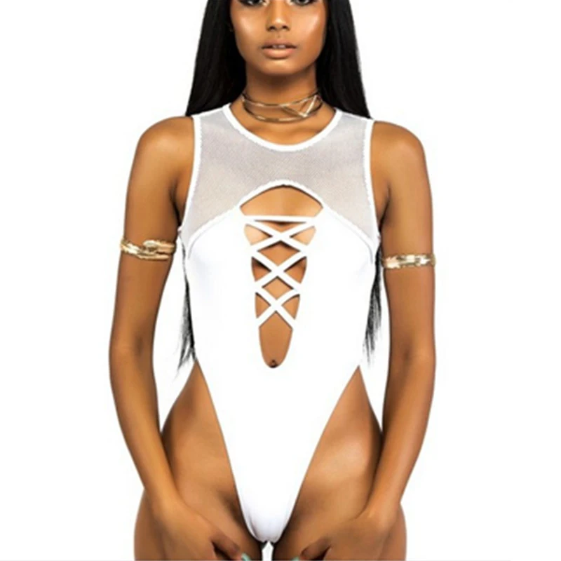 Zosmiu 2018 Sexy Hollow Patchwork Swim One Piece Suit Backless Zipper Open Swimsuits Summer Holiday Swimiwear Monokini Wholesale | Спорт и