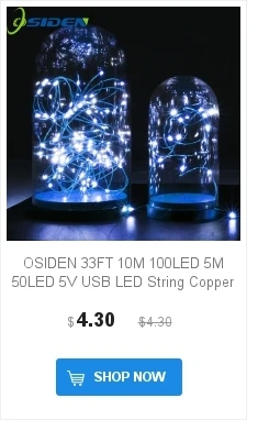 Светодиодный шнур, медный провод, 1-10 м, 100, 3XAA, батарея, usb, работает, для рождества, свадьбы, вечеринки, украшение, светодиодный, гирлянда, для улицы