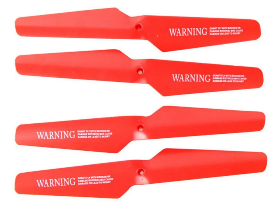 

SYMA X5 X5C 4PCS 2A+2B Red Main Blades Props Propellers For R/C Drone Quadcopter Rc Spare Parts Accessories