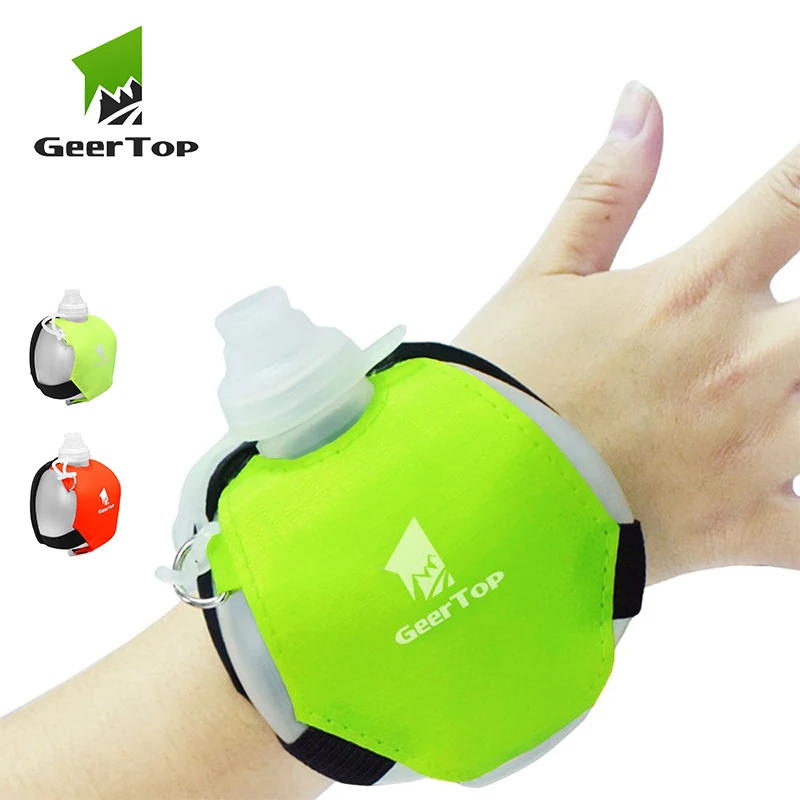 Спортивная бутылка для воды GeerTop портативная наручная кемпинга пеших прогулок