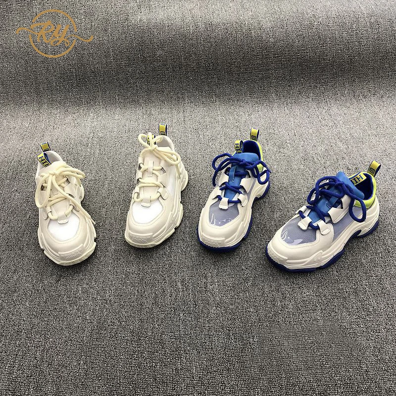 RY РЕЛА/Корейская версия ins tide shoes 2019 г. Новые Летние кожаные Повседневные высокие