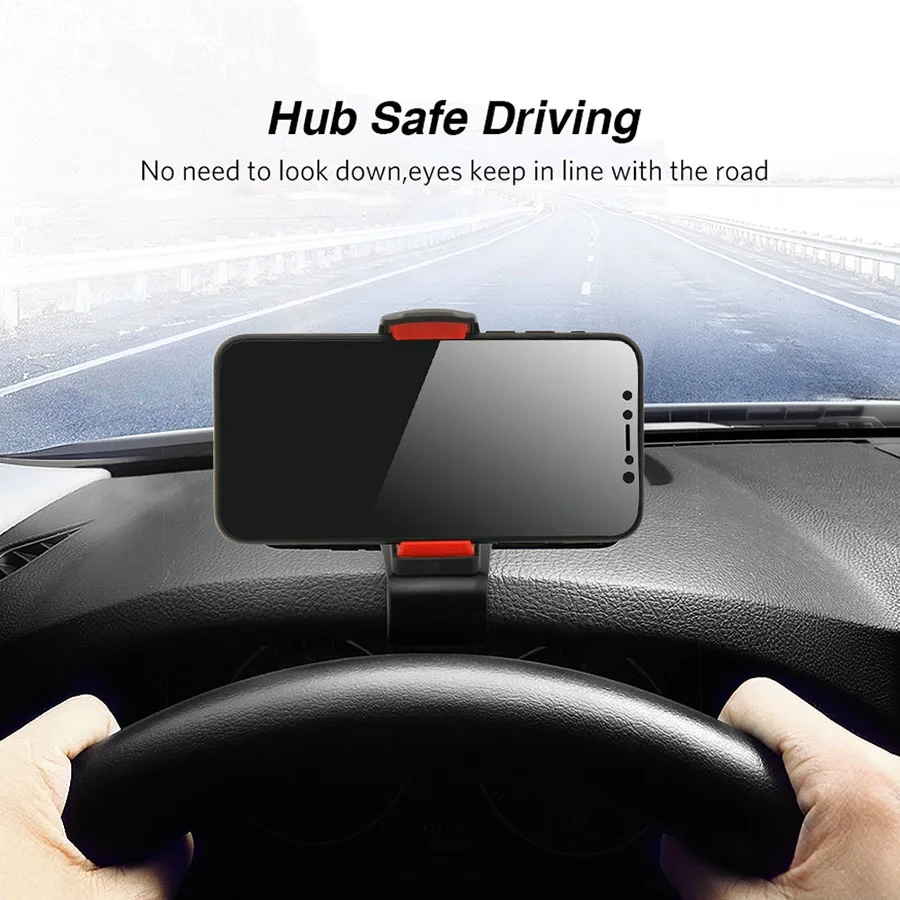 

Universal Car Phone Holder Dashboard Mount Clip Stand Car Bracket Holder For GPS iPhone Xiaomi Samsung 3-6 inch Mobile Phone