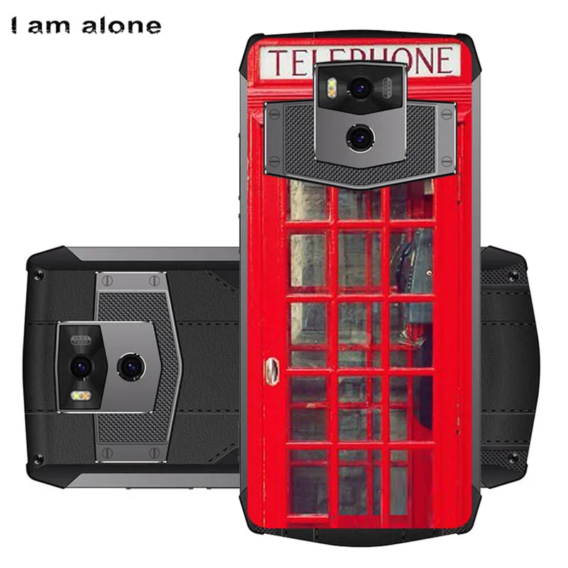 Чехлы для телефонов I am alone для Ulefone power 5 6,0 дюймов, мягкий ТПУ мобильный Модный черный цвет для Ulefone power 5 сумок